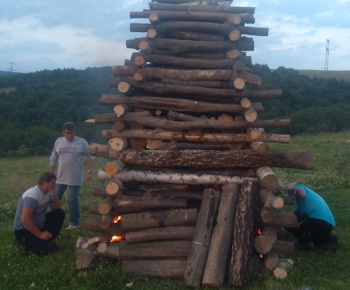 Šemetkovce Guláš Ladomirova vatra 2017