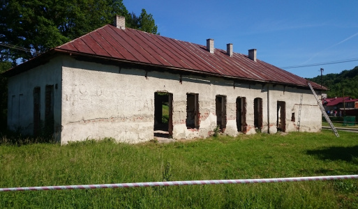 Bývala škôlka pri rómskej osade 